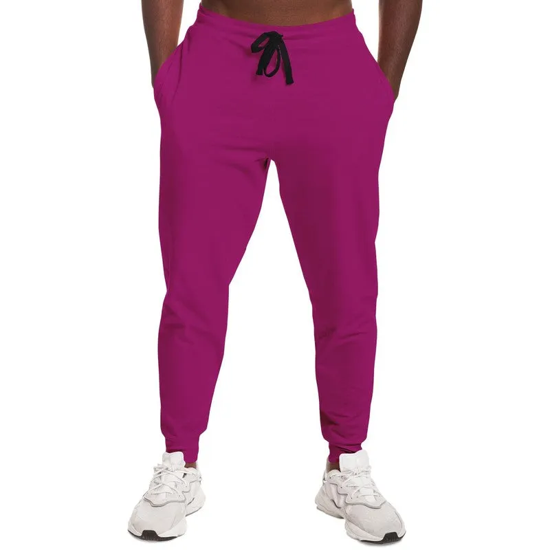 Shaded Magenta Joggers | Unisex | with PLUS sizes | C12M100Y0K30