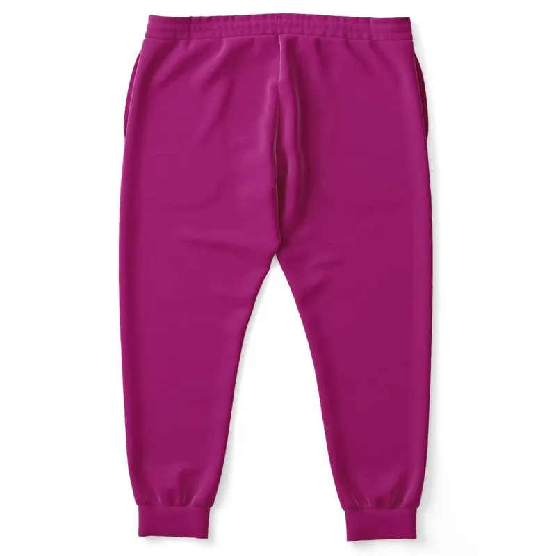 Shaded Magenta Joggers | Unisex | with PLUS sizes | C12M100Y0K30