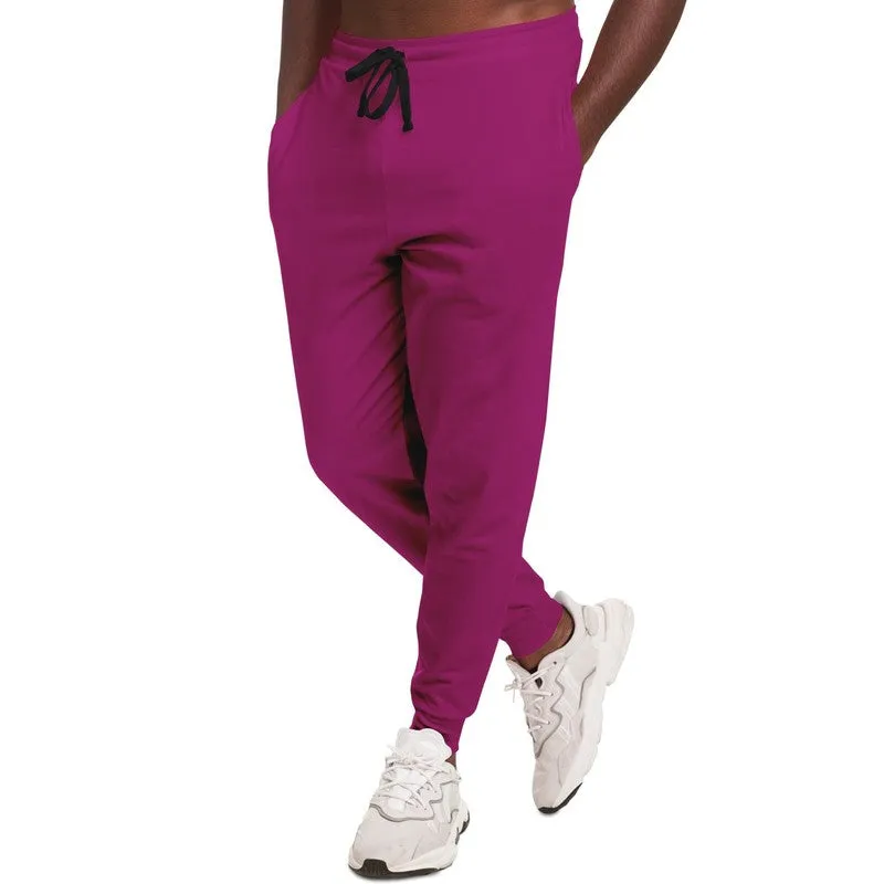 Shaded Magenta Joggers | Unisex | with PLUS sizes | C12M100Y0K30