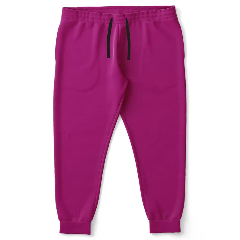 Shaded Magenta Joggers | Unisex | with PLUS sizes | C12M100Y0K30