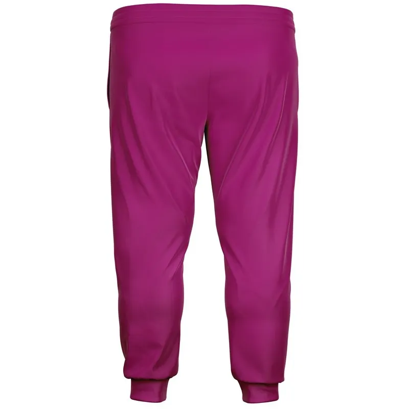 Shaded Magenta Joggers | Unisex | with PLUS sizes | C12M100Y0K30