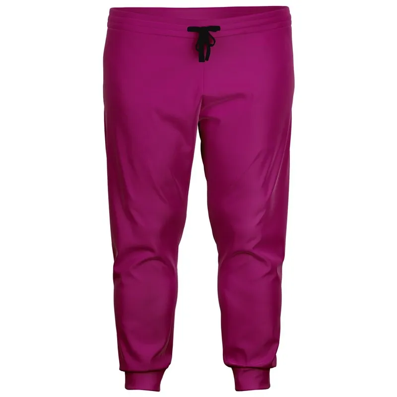 Shaded Magenta Joggers | Unisex | with PLUS sizes | C12M100Y0K30