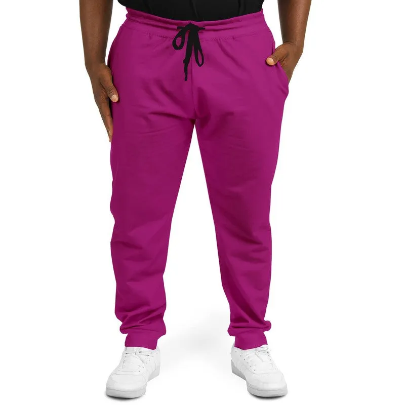 Shaded Magenta Joggers | Unisex | with PLUS sizes | C12M100Y0K30