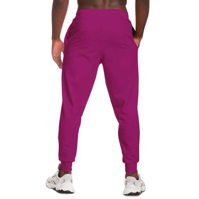 Shaded Magenta Joggers | Unisex | with PLUS sizes | C12M100Y0K30