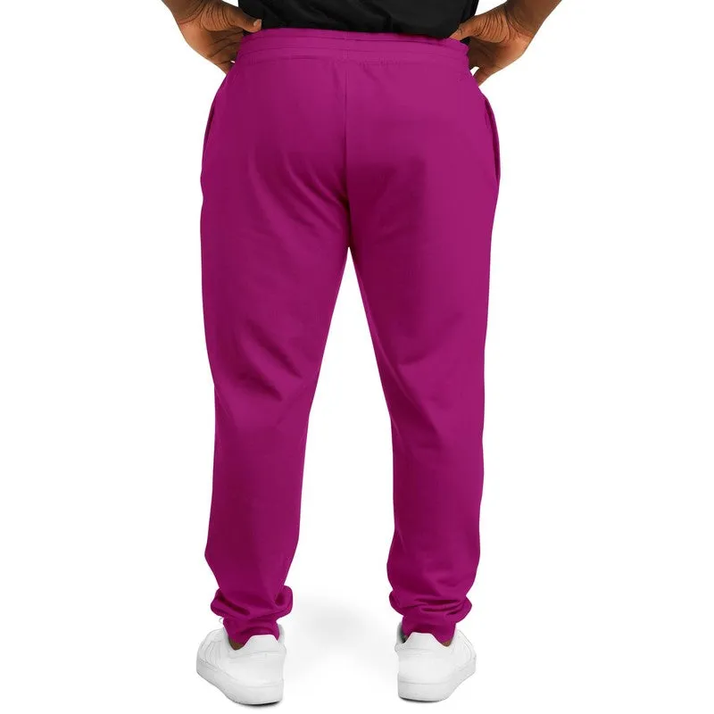 Shaded Magenta Joggers | Unisex | with PLUS sizes | C12M100Y0K30