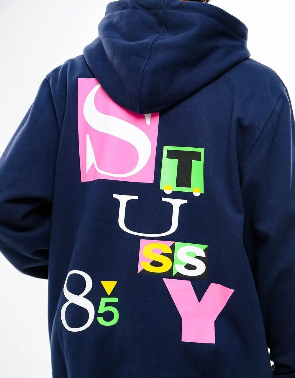 Stüssy Jorge Pullover Hoodie - Navy