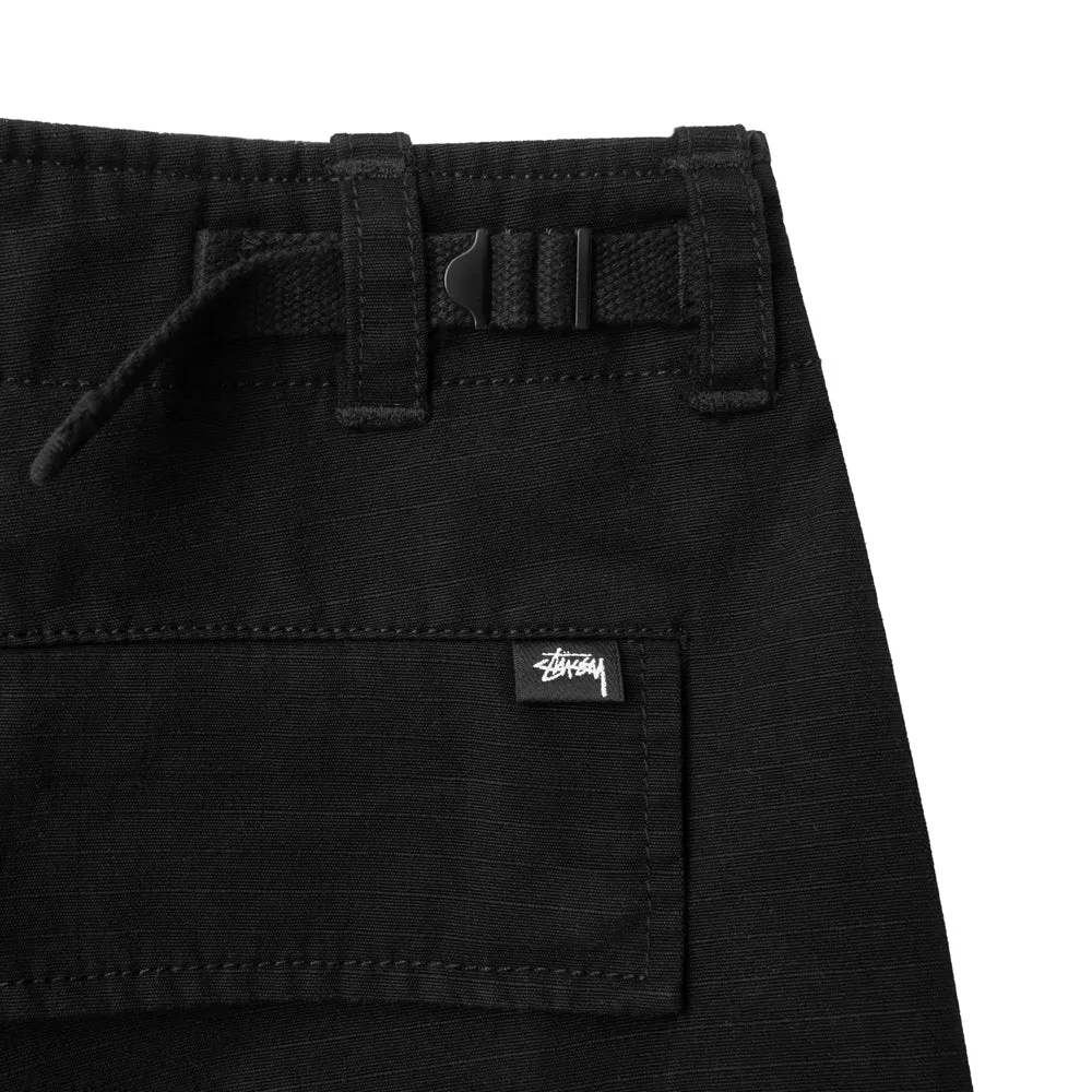 STÜSSY RIPSTOP SURPLUS CARGO // BLACK