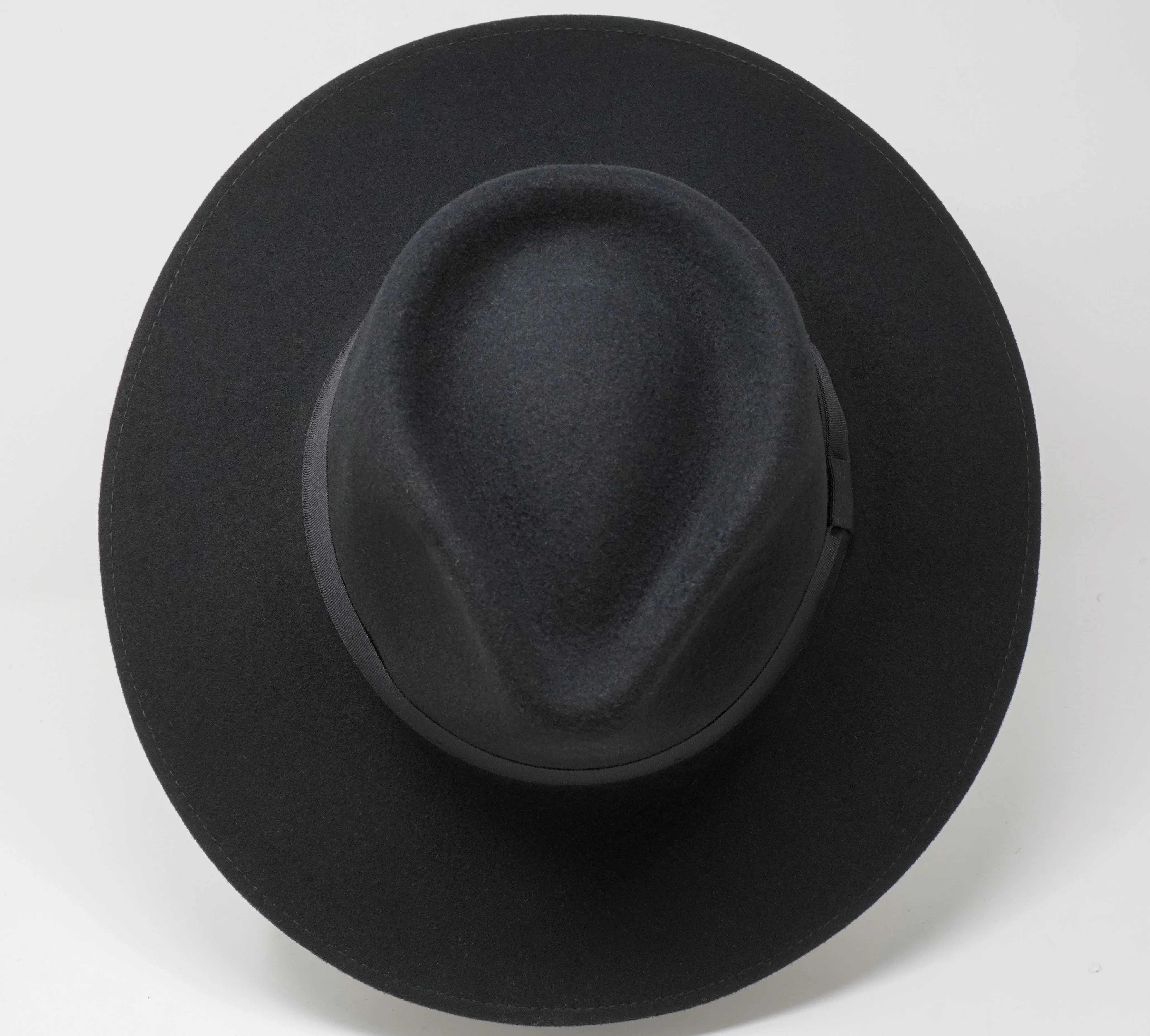 The Lewis Ribbon - Wide Brim Fedora