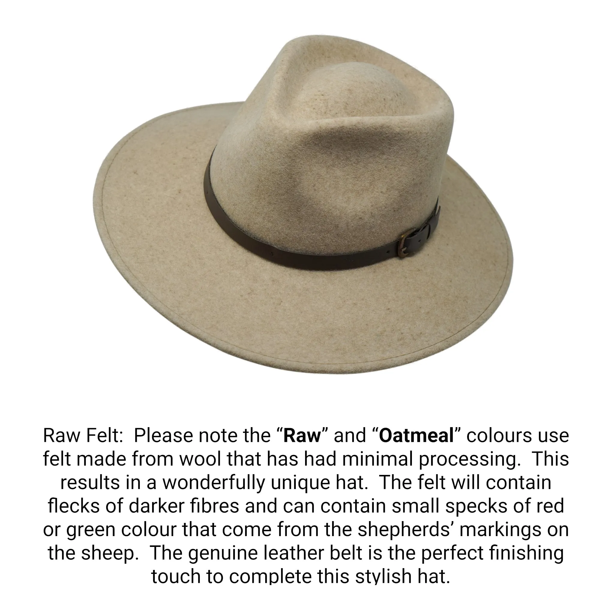 The Lewis - Wide Brim Fedora