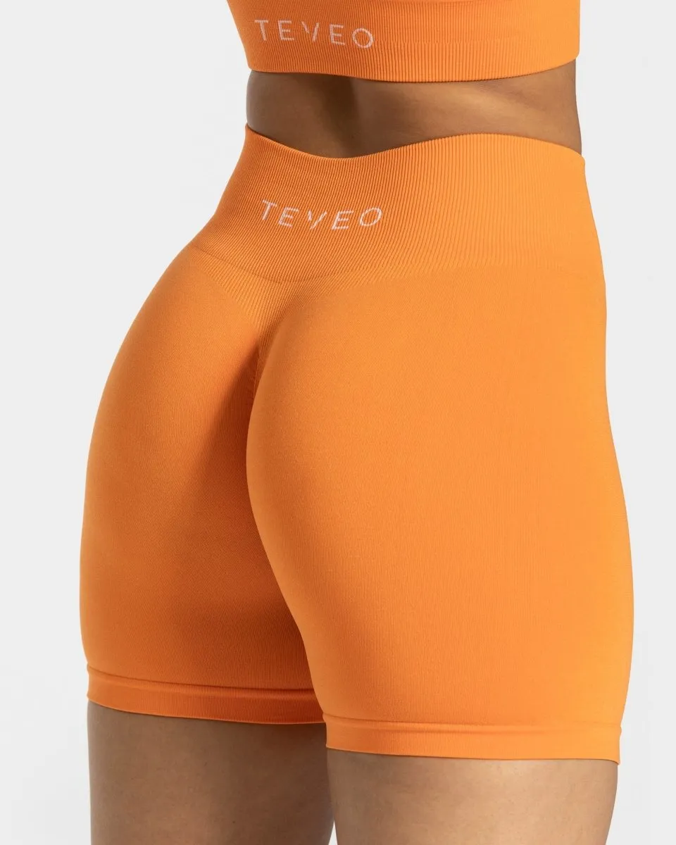 Timeless Scrunch Short "Orange"