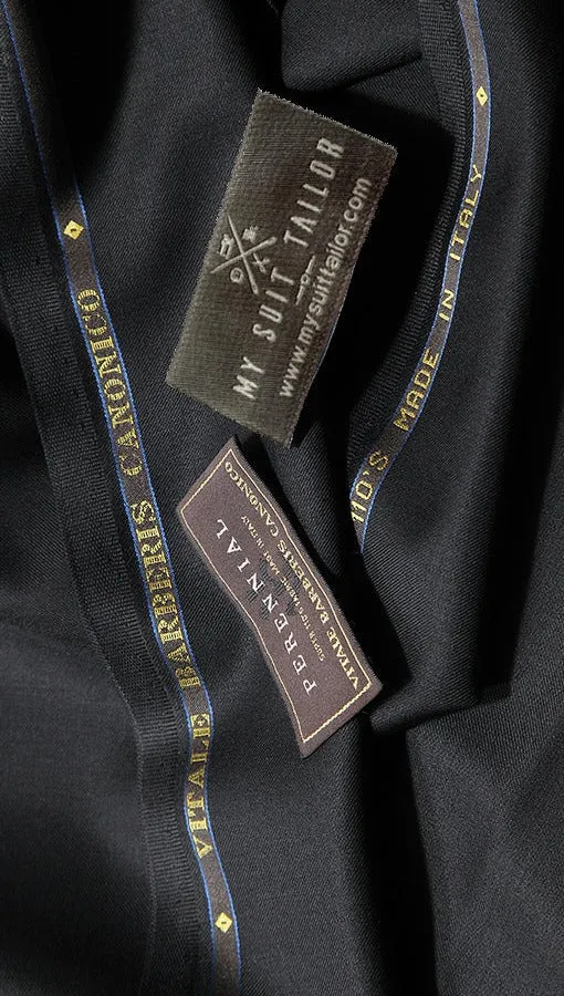 Timeless Vitale Barberis Canonico Essential Black Suit