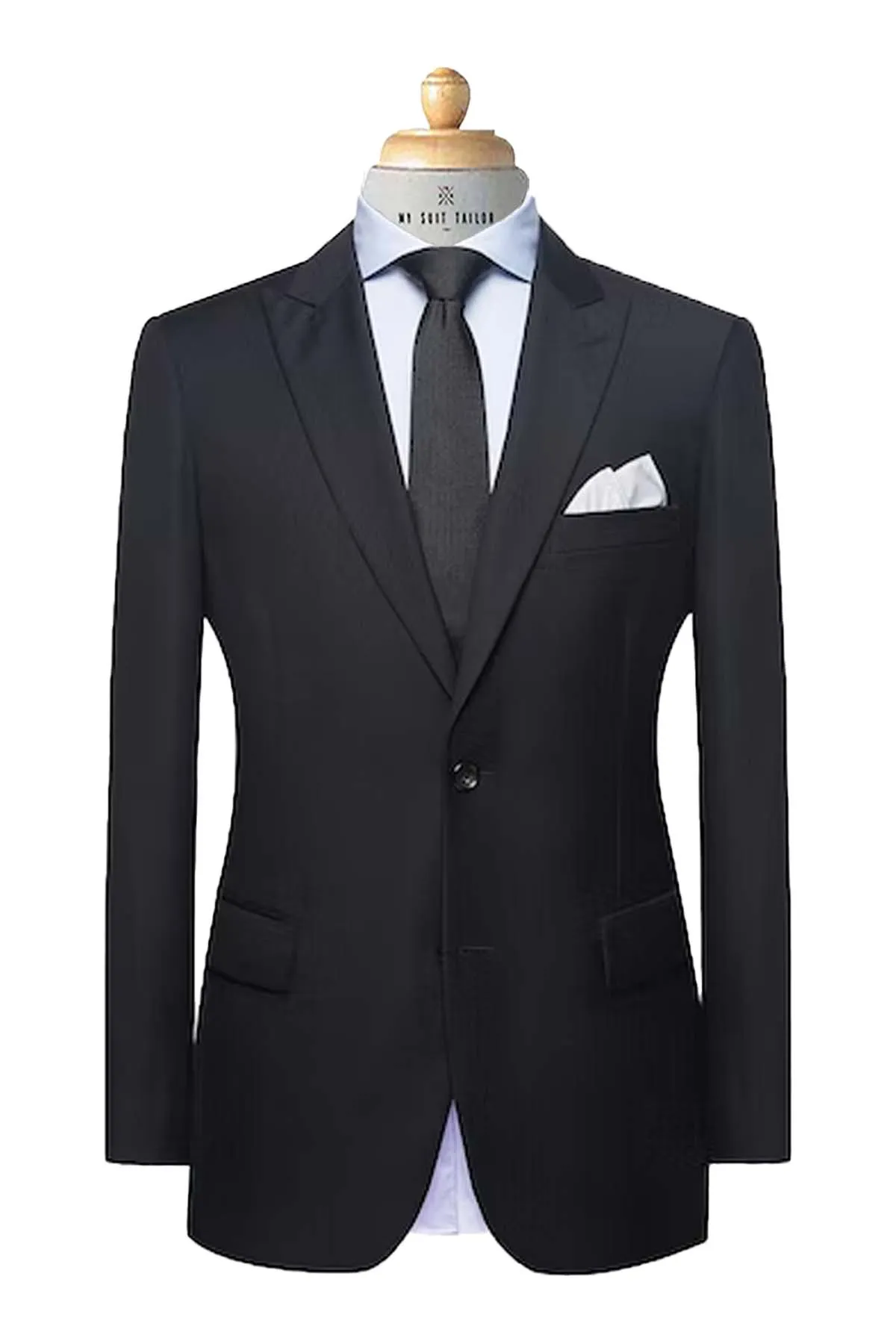 Timeless Vitale Barberis Canonico Essential Black Suit