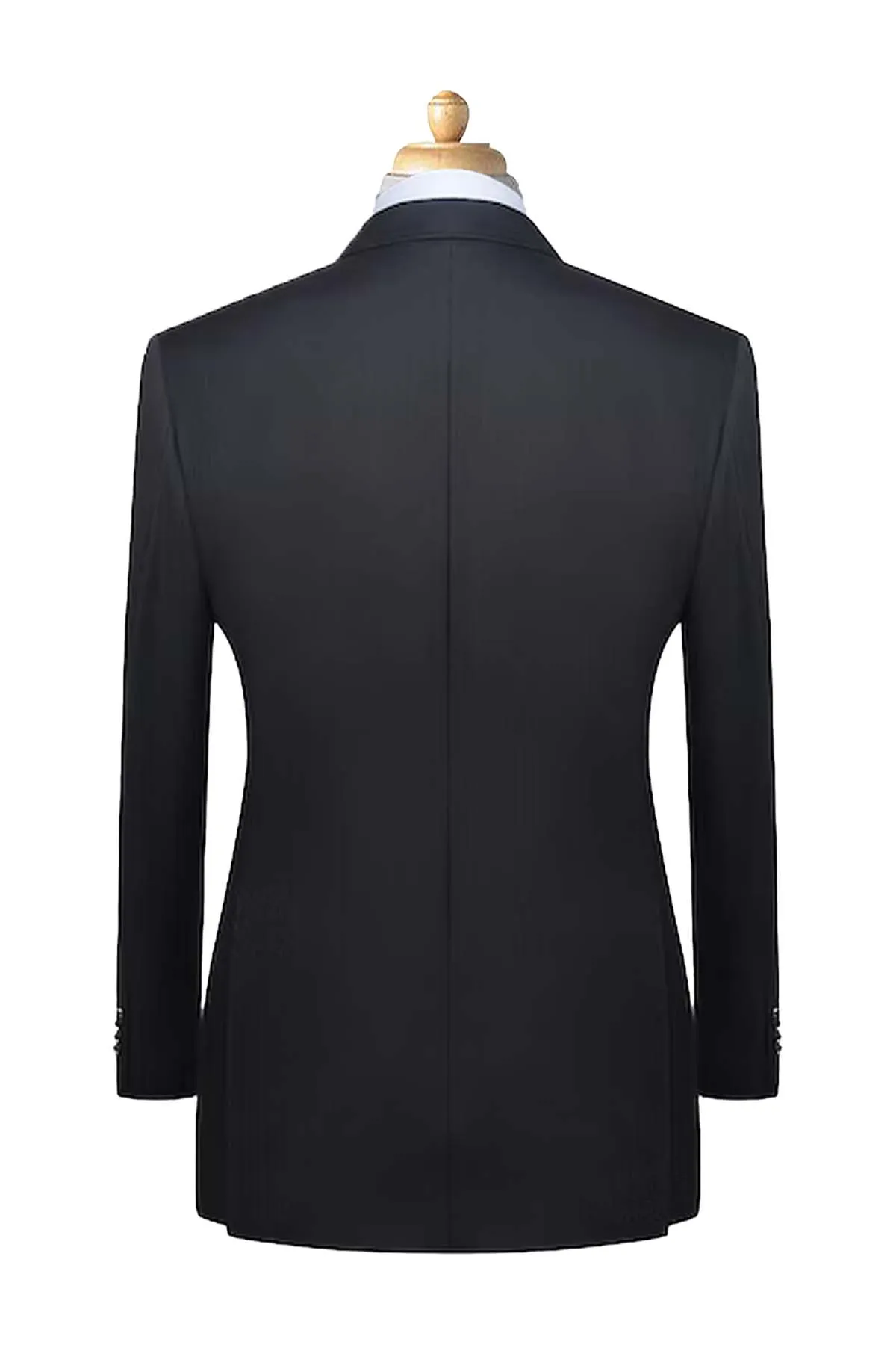 Timeless Vitale Barberis Canonico Essential Black Suit