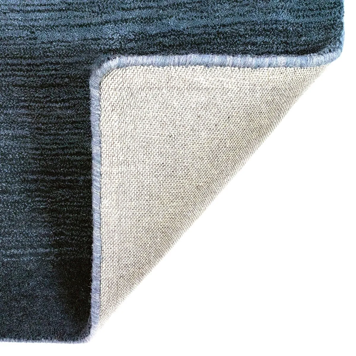 Trans-Ocean ARCA Indoor Hand Loomed Wool Comfortable Areaa Rug  - Denim