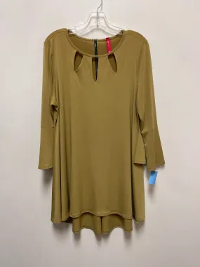 Tunic Long Sleeve By Ic By Connie K In Yellow, Size: L