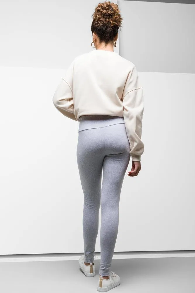 Wide Waist Leggings Grey