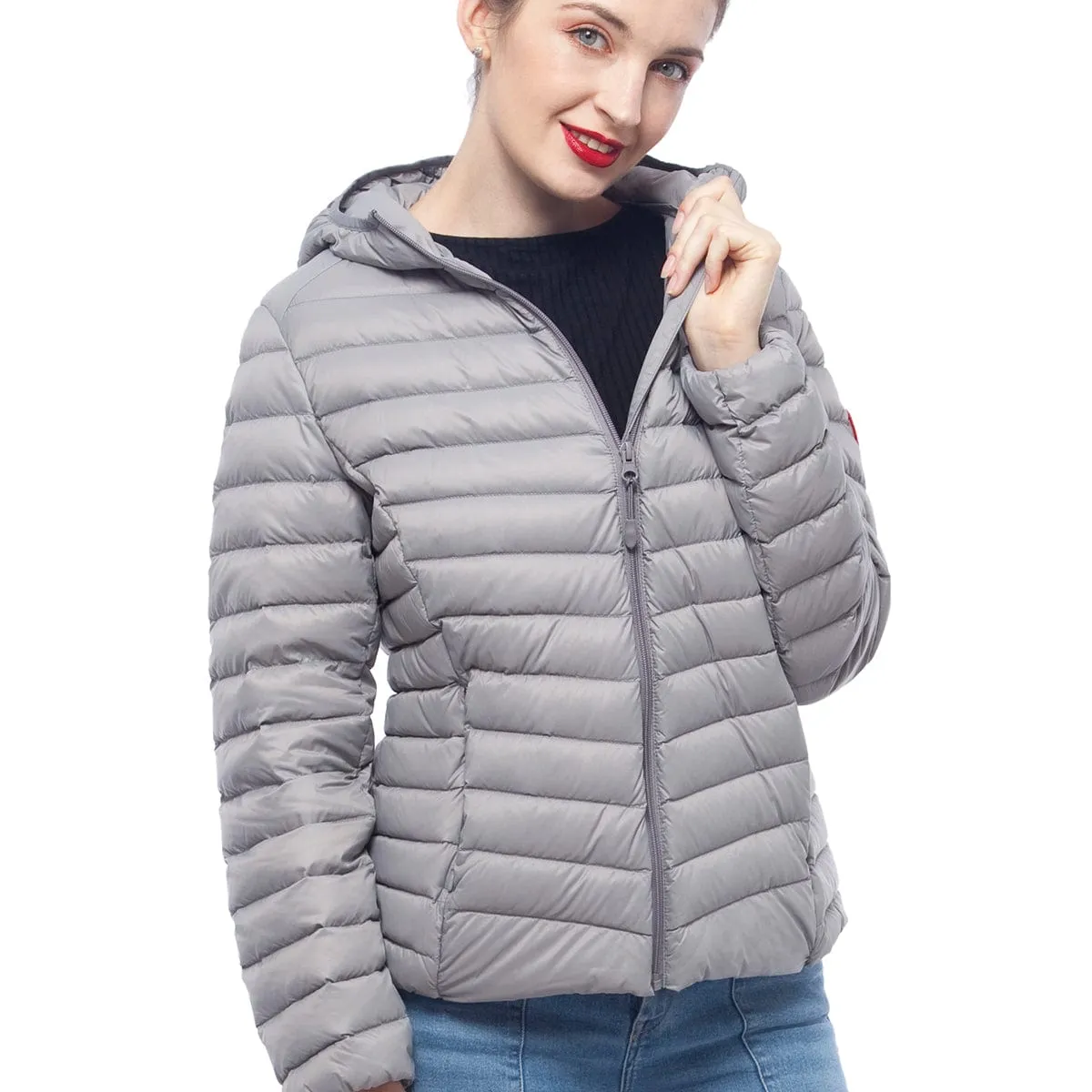 Women's Ultra Light Packable Down Puffer Jacket