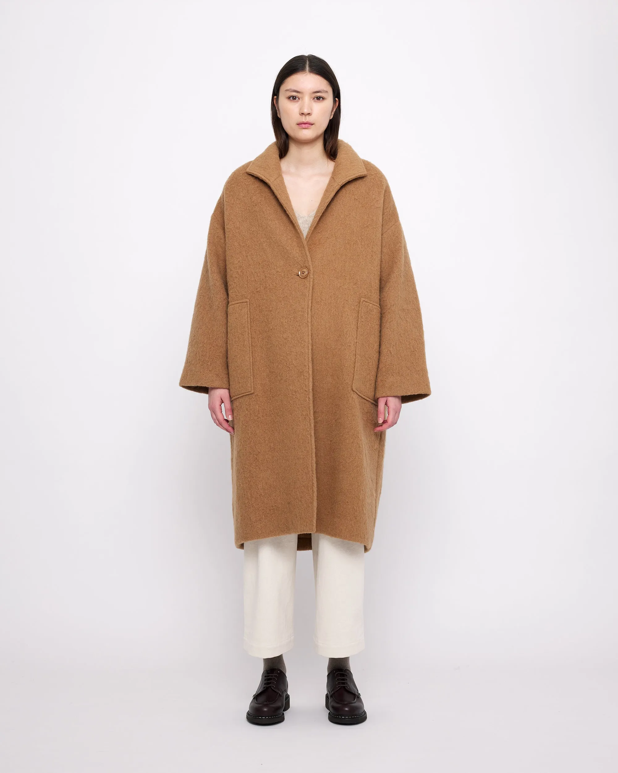 Wool Fall Coat - FW24 - Camel